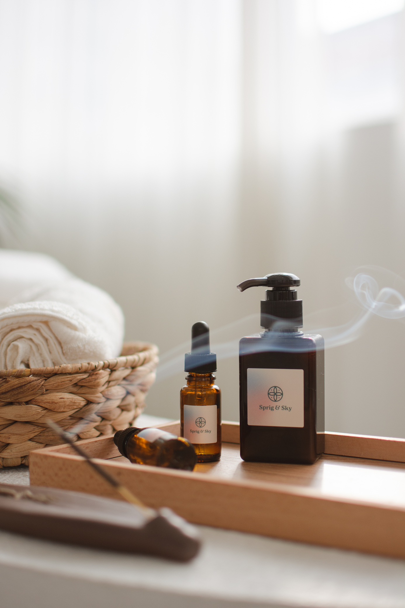 Incense and Skincare Products 